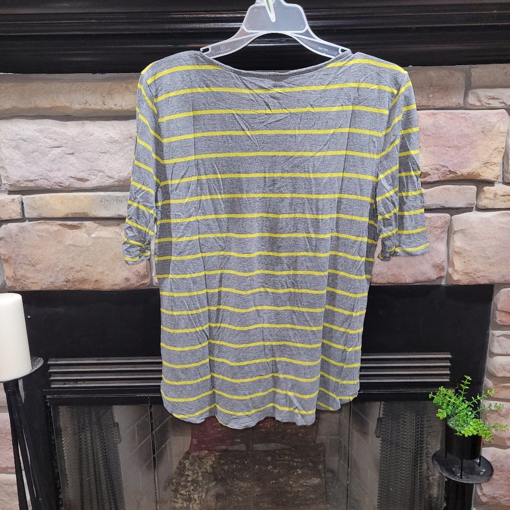 Apt. 9 striped short sleeve tee Size XL - Picture 6 of 7